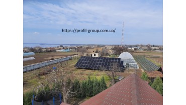 Мережева  сонячна електростанція  30 кВт, с. Покровське.